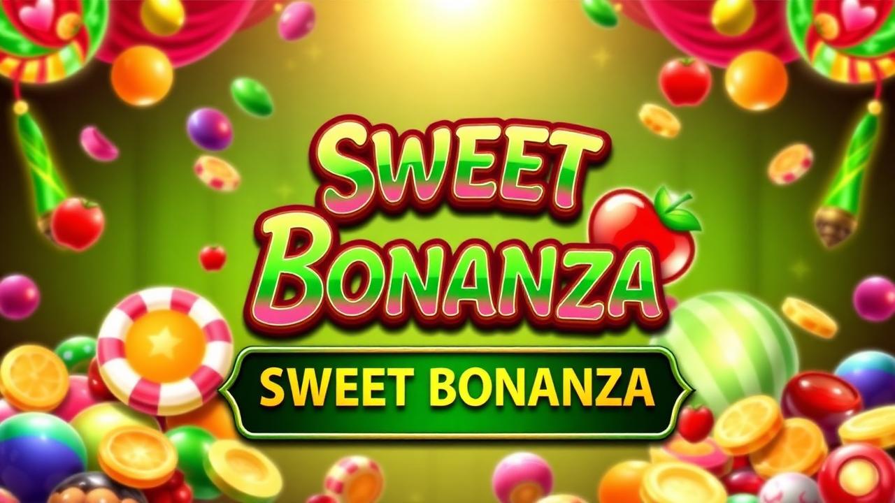 Sweet Bonanza slot with colourful candy symbols